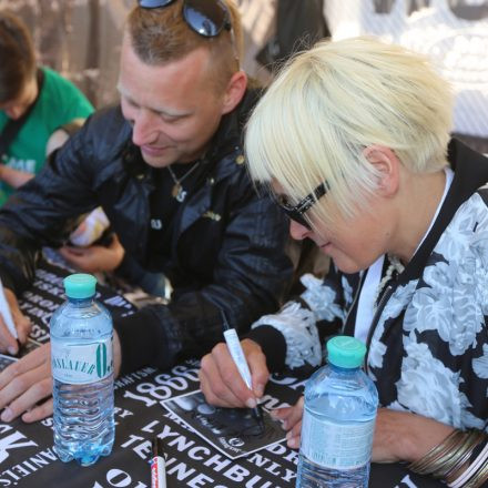 Nova Rock Festival 2014 - Autogrammzelt @Pannonia Fields II