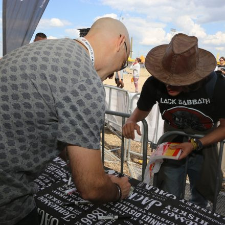 Nova Rock Festival 2014 - Autogrammzelt @Pannonia Fields II