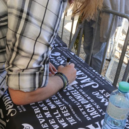 Nova Rock Festival 2014 - Autogrammzelt @Pannonia Fields II