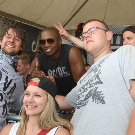 Nova Rock Festival 2014 - Autogrammzelt @Pannonia Fields II