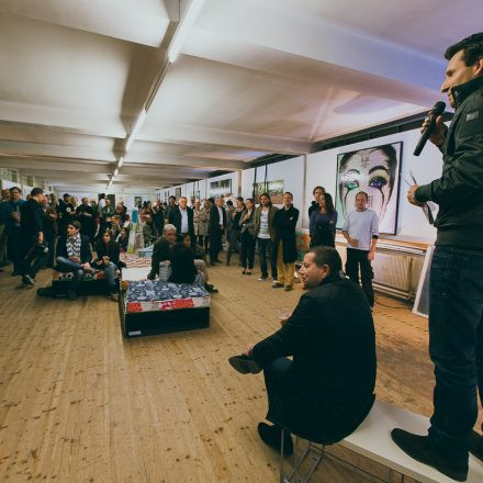 'entweder - oder' Vernissage von Jürgen Norbert Fux und Heike Cornelissen