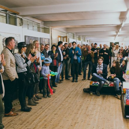 'entweder - oder' Vernissage von Jürgen Norbert Fux und Heike Cornelissen