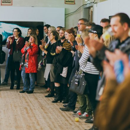 'entweder - oder' Vernissage von Jürgen Norbert Fux und Heike Cornelissen