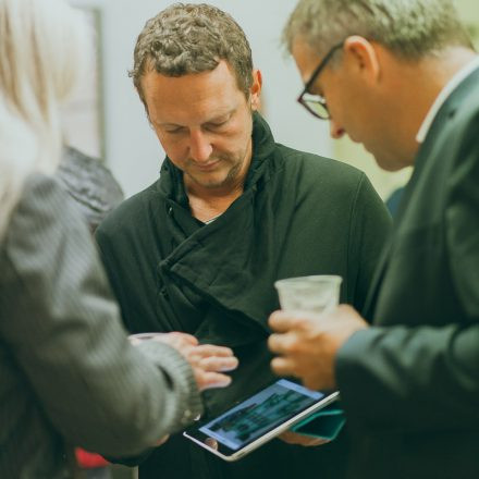 'entweder - oder' Vernissage von Jürgen Norbert Fux und Heike Cornelissen