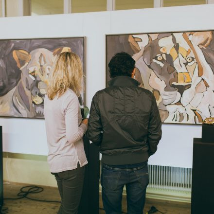 'entweder - oder' Vernissage von Jürgen Norbert Fux und Heike Cornelissen