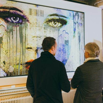 'entweder - oder' Vernissage von Jürgen Norbert Fux und Heike Cornelissen