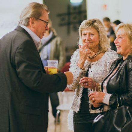 'entweder - oder' Vernissage von Jürgen Norbert Fux und Heike Cornelissen