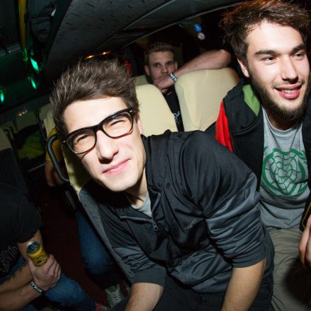 Let it Roll Winter 2014 Partybus powered by Volume @ Bratislava