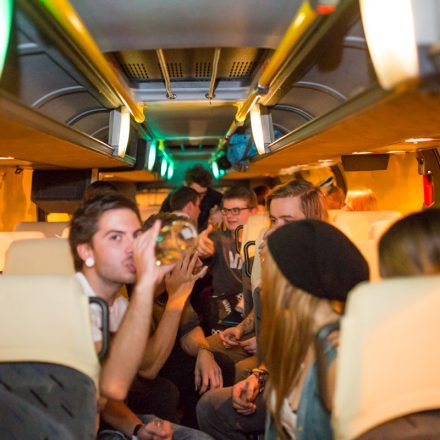 Let it Roll Winter 2014 Partybus powered by Volume @ Bratislava