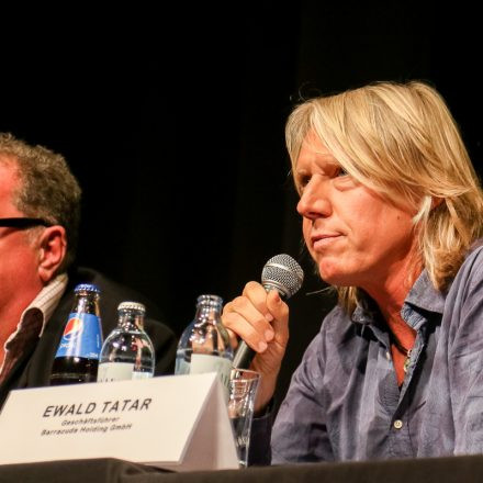 Pressekonferenz gegen die Ticketsteuer @ Stadtsaal