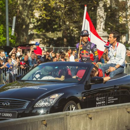 RedBull F1 Showrun @ Rathaus