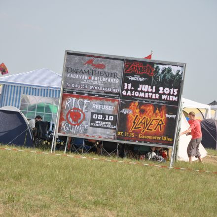 Nova Rock Festival 2015 - Tag 0 @ Pannonia Fields (Supported by David Bitzan)