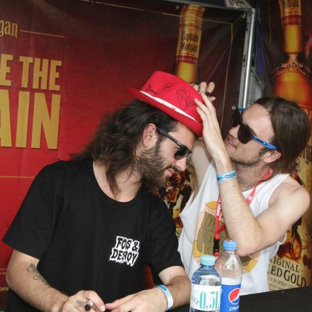 Volume Autogrammzelt powered by Captain Morgan @ Nova Rock 2015