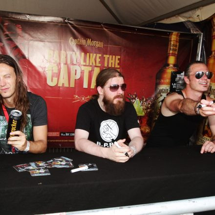 Volume Autogrammzelt powered by Captain Morgan @ Nova Rock 2015