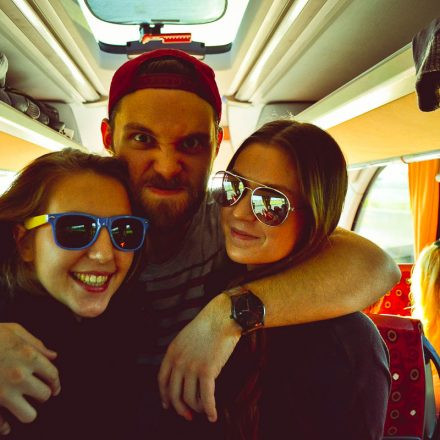 Partybus zum WOW Glacier Love Festival Part 1