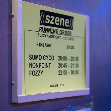 Fozzy, Nonpoint & Sumo Cyco @ Szene Wien