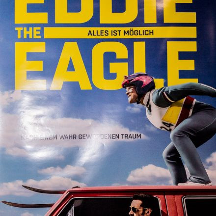 VOLUME Filmpremiere: Eddie The Eagle @ Hollywood Megaplex Gasometer