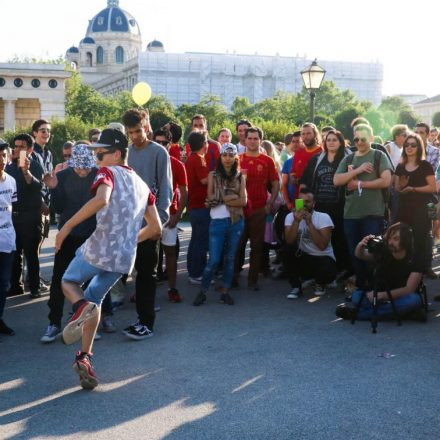 Van der Bellen presidential Rave @ Heldenplatz Wien