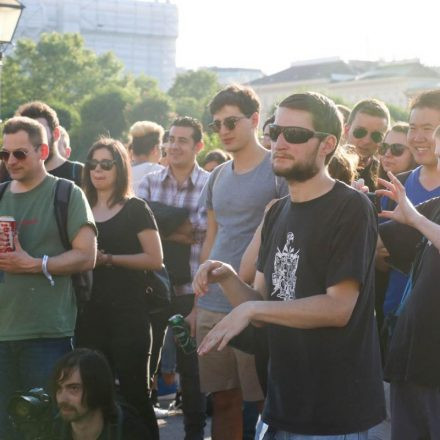 Van der Bellen presidential Rave @ Heldenplatz Wien