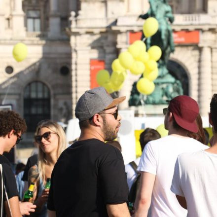 Van der Bellen presidential Rave @ Heldenplatz Wien