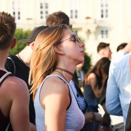 Van der Bellen presidential Rave @ Heldenplatz Wien