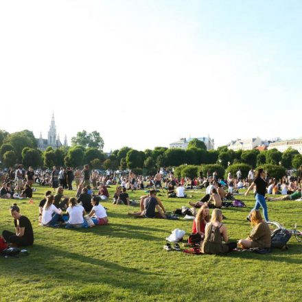 Van der Bellen presidential Rave @ Heldenplatz Wien