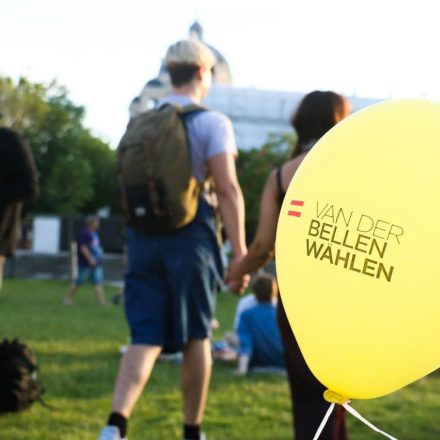 Van der Bellen presidential Rave @ Heldenplatz Wien