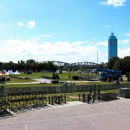 Rock in Vienna Geländebegehung @ Donauinsel Wien