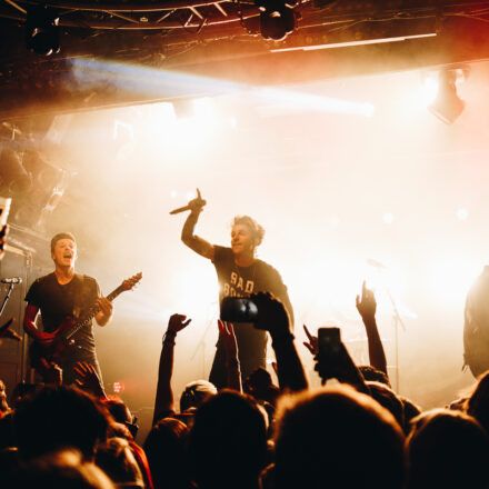 Our Last Night, Blessthefall, New Volume @ Flex Wien