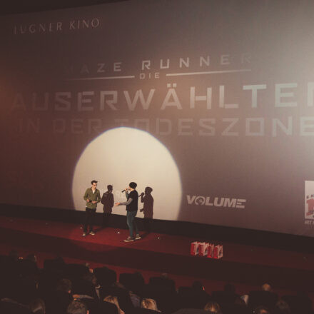 Volume Filmpremiere: Maze Runner - Die Auserwählten in der Todeszone @ Lugner Kino Wien