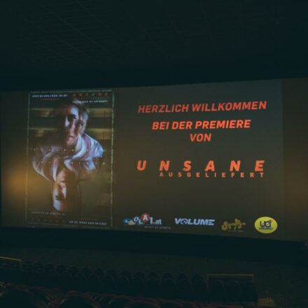 Volume Filmpremiere: Unsane - Ausgeliefert @ UCI Kinowelt Wien