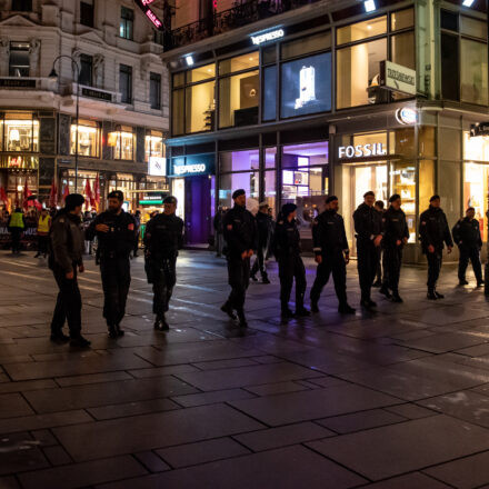 Fackelzug Demonstration: Schluss mit Rassismus! @ Opernring