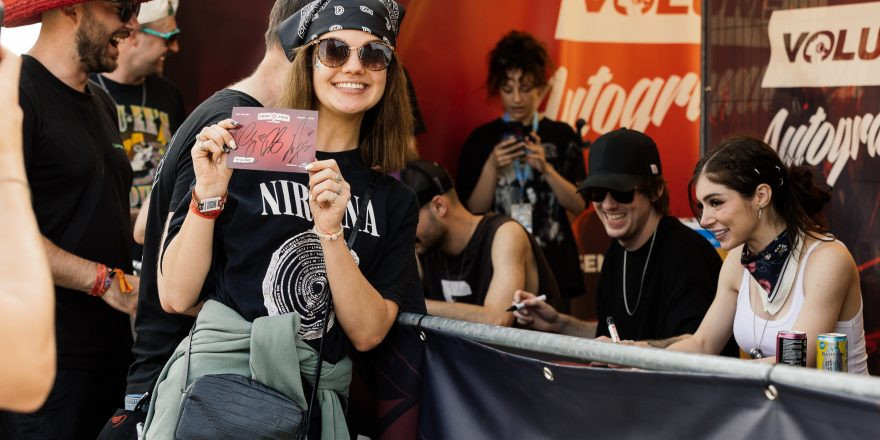 Volume Autogrammzelt @ Nova Rock Festival 2024
