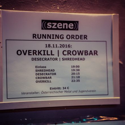 Overkill @ Szene Wien