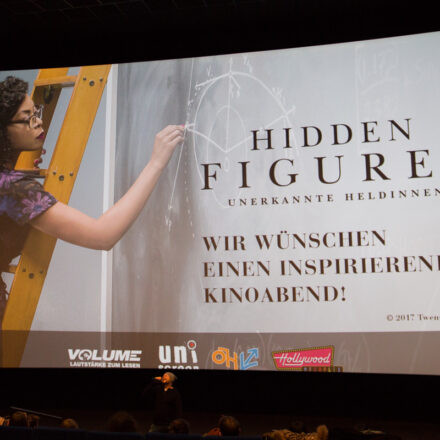 Volume Filmpremiere: Hidden Figures @ Hollywood Megaplex Gasometer Wien