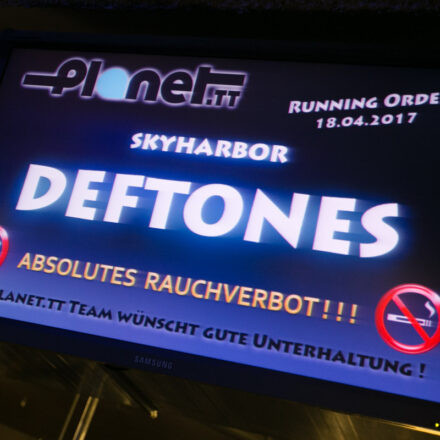 Deftones - Gore Tour @ Gasometer Wien