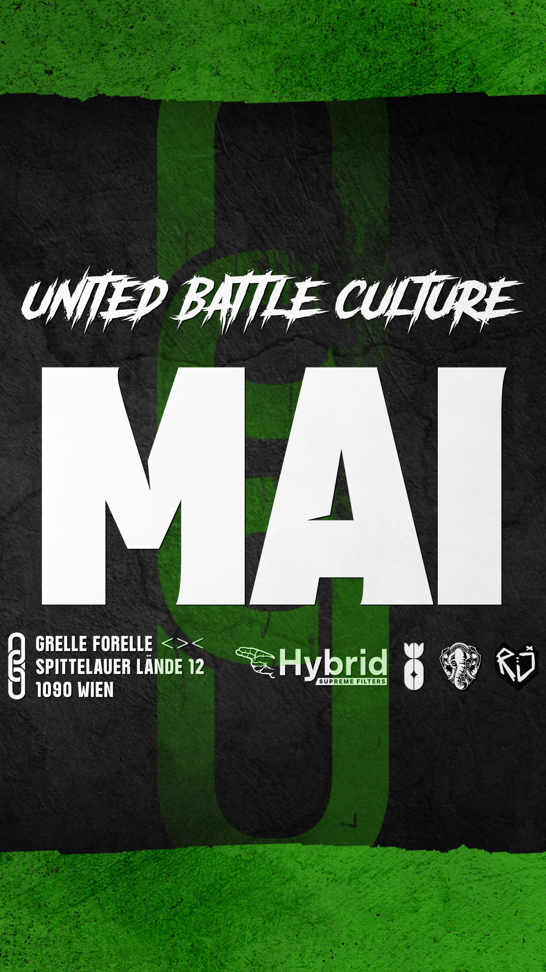 United Battle Culture - May am 7. May 2026 @ Grelle Forelle.