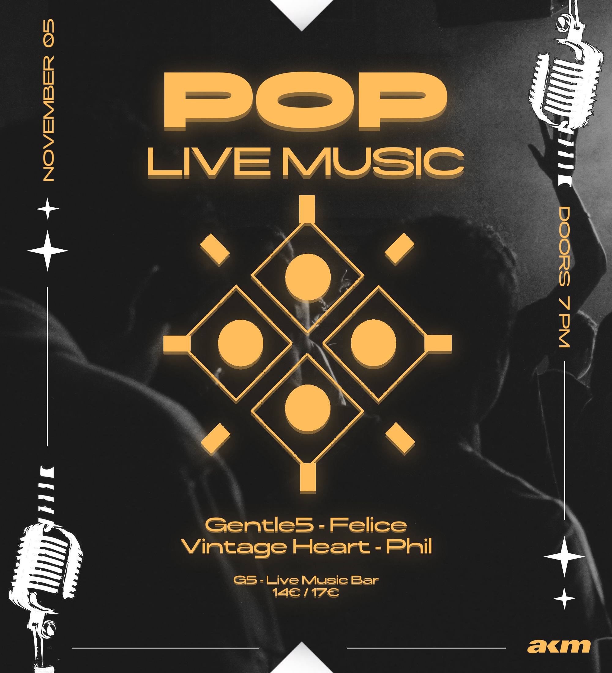 Pop Night @ G5 Bar am 5. November 2025 @ G5 Live-Music-Bar. Pop Night @ G5 Bar am 5. November 2025 @ G5 Live-Music-Bar.
