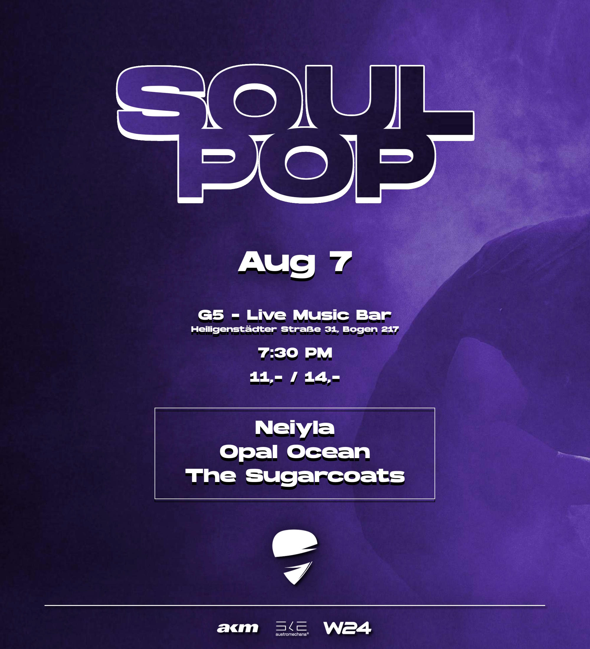 Soul Pop Night am 7. August 2024 @ G5 Live-Music-Bar. Soul Pop Night am 7. August 2024 @ G5 Live-Music-Bar.