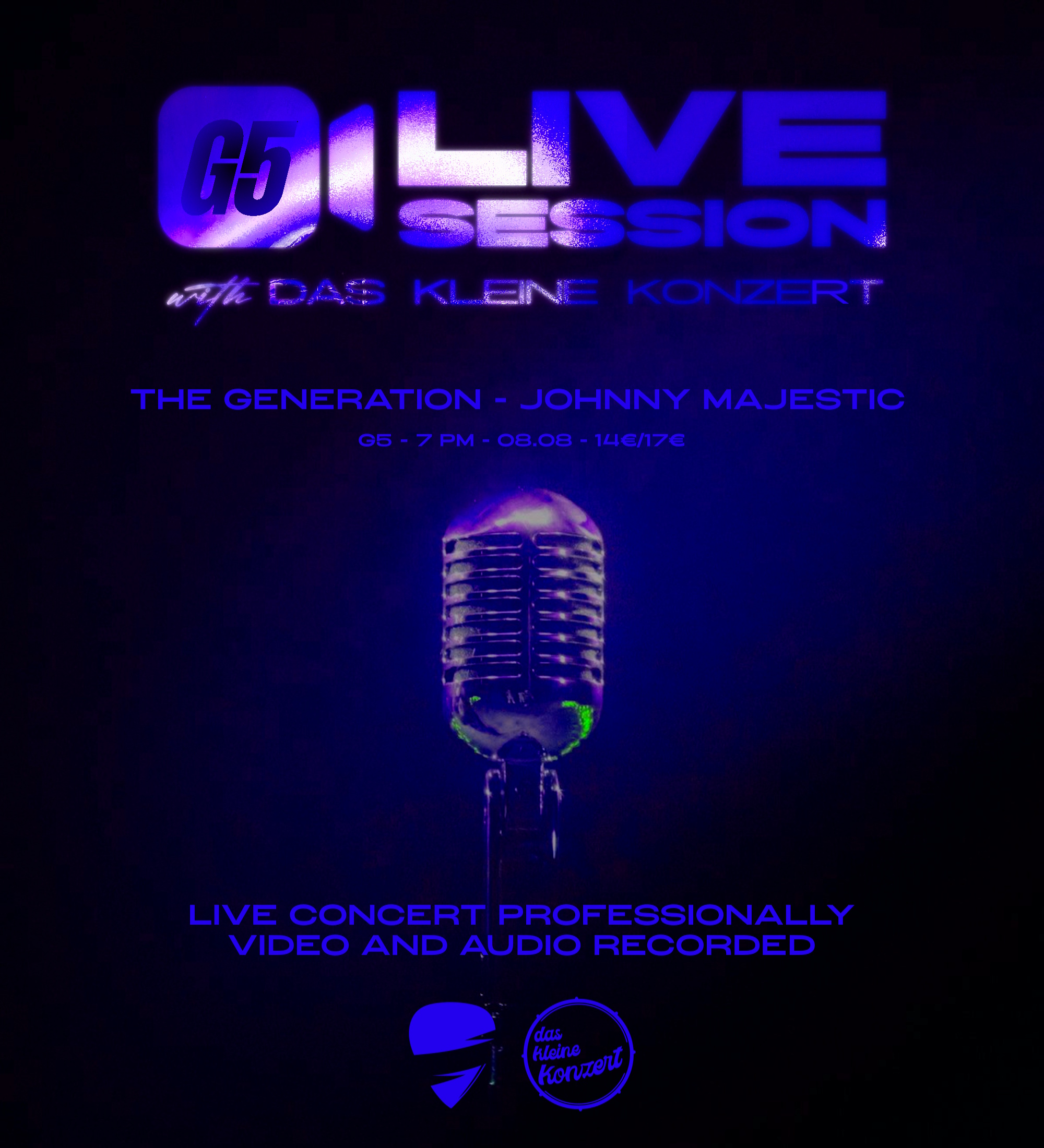G5 Kleines Konzert am 8. August 2026 @ G5 Live-Music-Bar.