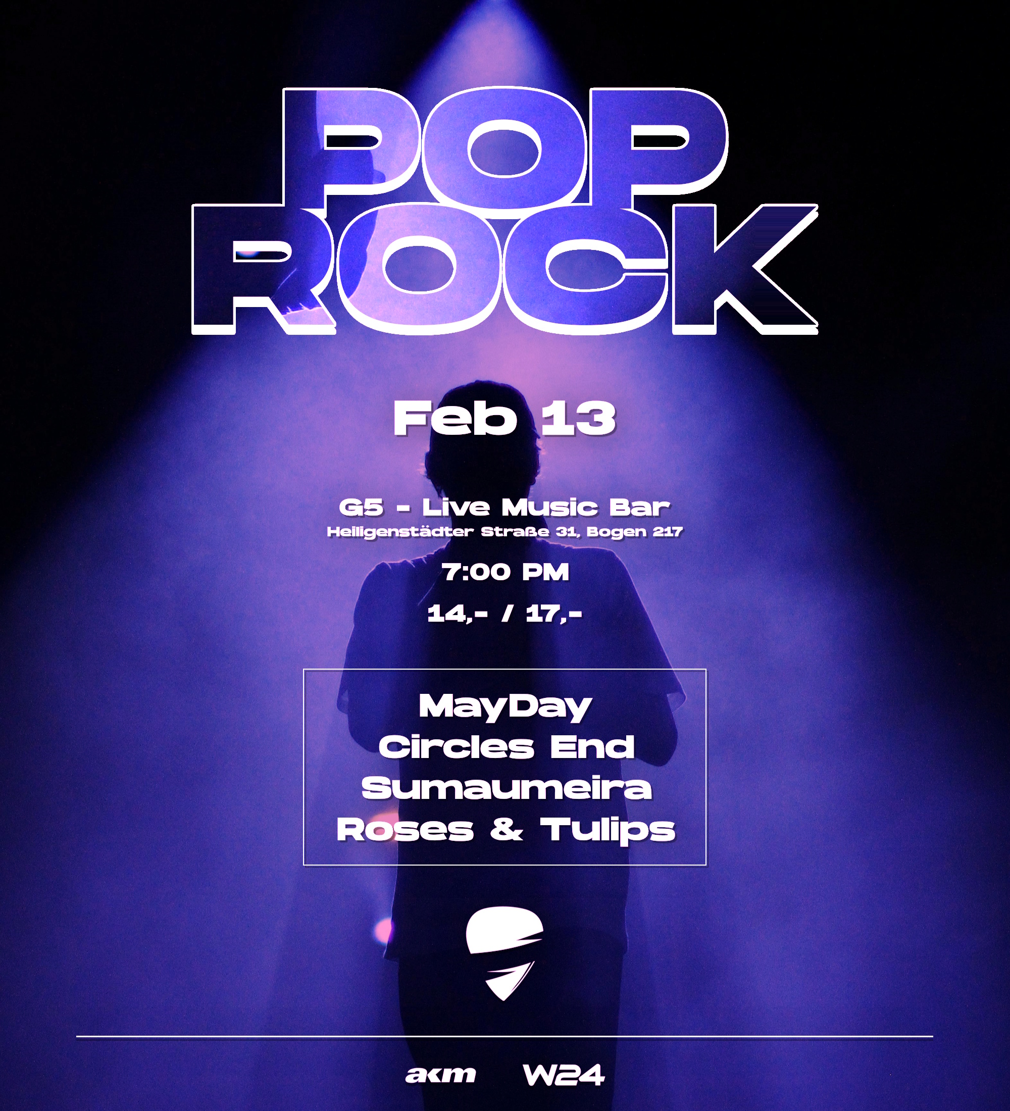 Pop-Rock Night @ G5 Bar am 13. February 2026 @ G5 Live-Music-Bar.
