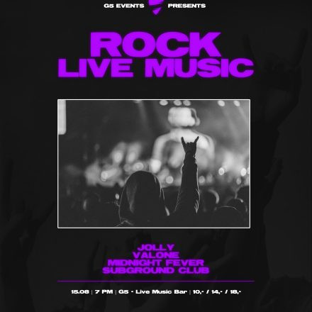 Rock Night @ G5 Bar