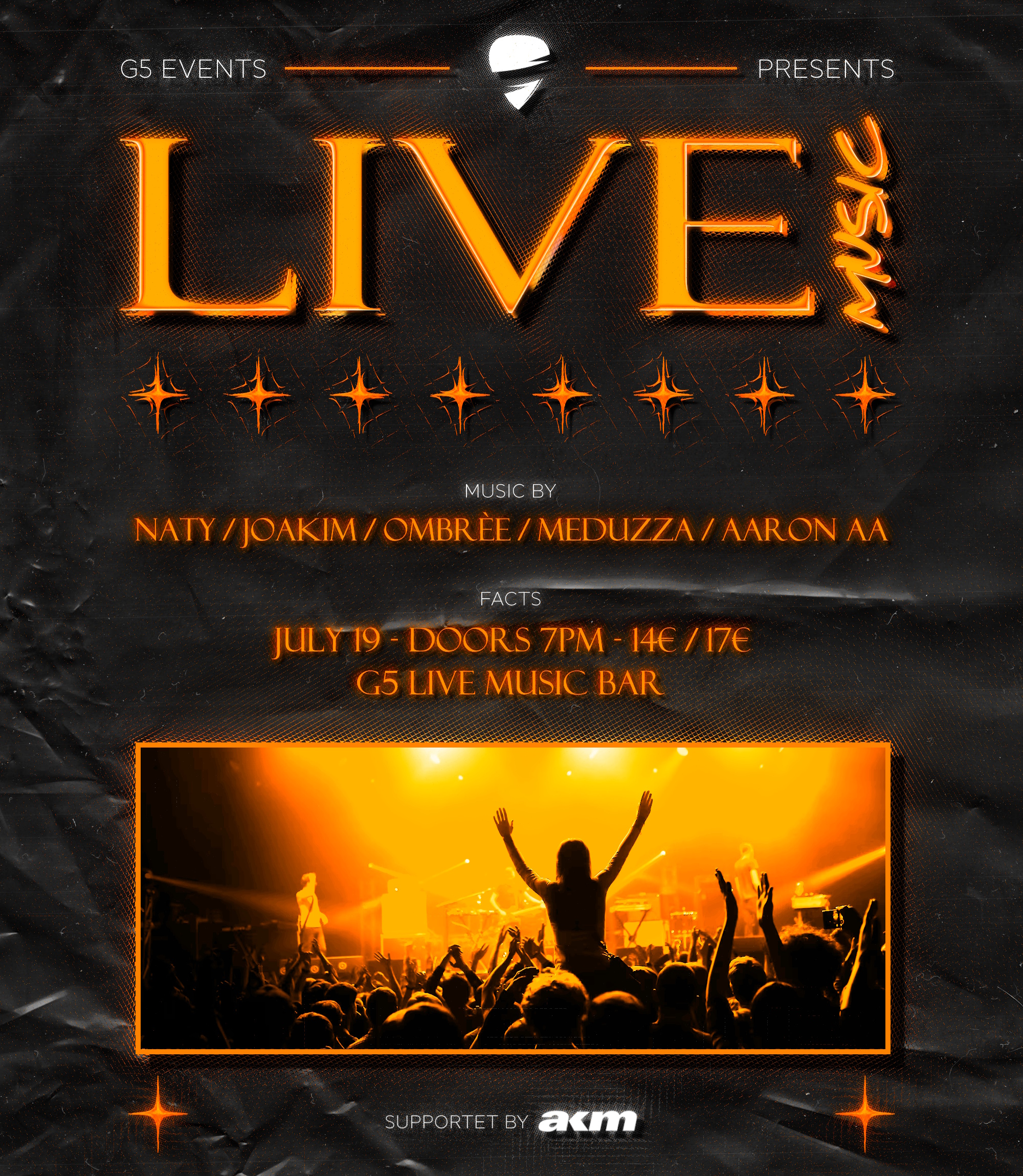 Hip Hop Night am 19. July 2025 @ G5 Live-Music-Bar.