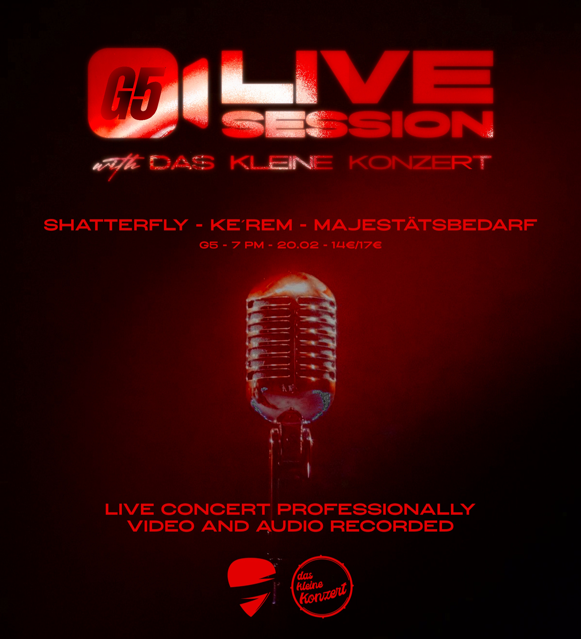 Das Kleine Konzert Nr2 am 20. February 2026 @ G5 Live-Music-Bar.