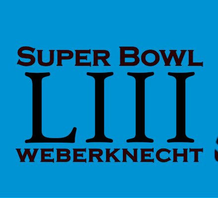 Super Bowl LIII im Weberknecht