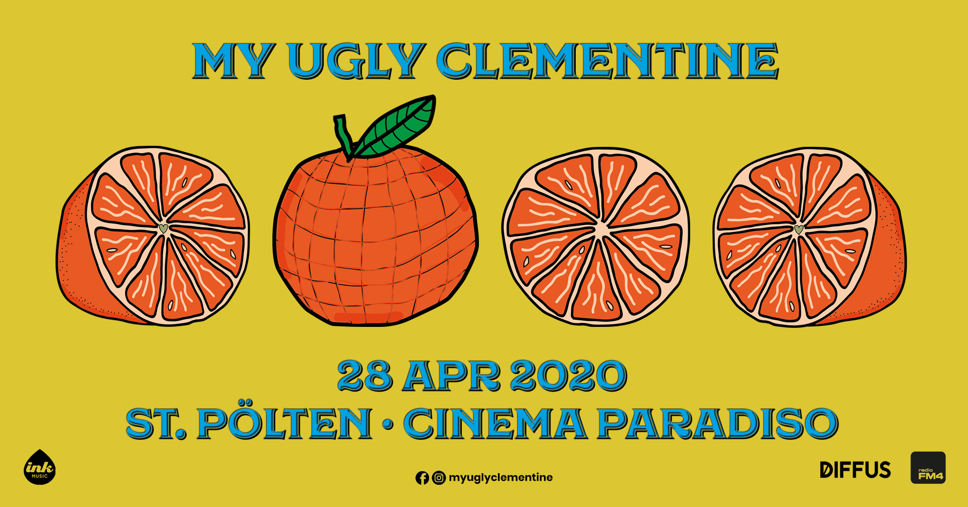 My Ugly Clementine im Club 3 // Cinema Paradiso am 28. April 2020 @ Cinema Paradiso. My Ugly Clementine im Club 3 // Cinema Paradiso am 28. April 2020 @ Cinema Paradiso.