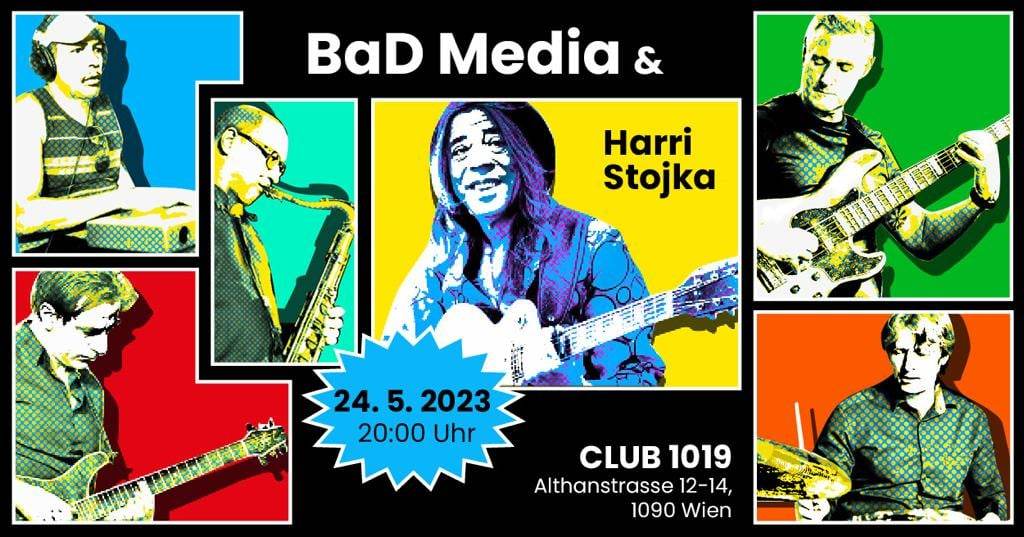 BaD Media & Harri Stojka am 24. May 2023 @ 1019 Jazzclub. BaD Media & Harri Stojka am 24. May 2023 @ 1019 Jazzclub.