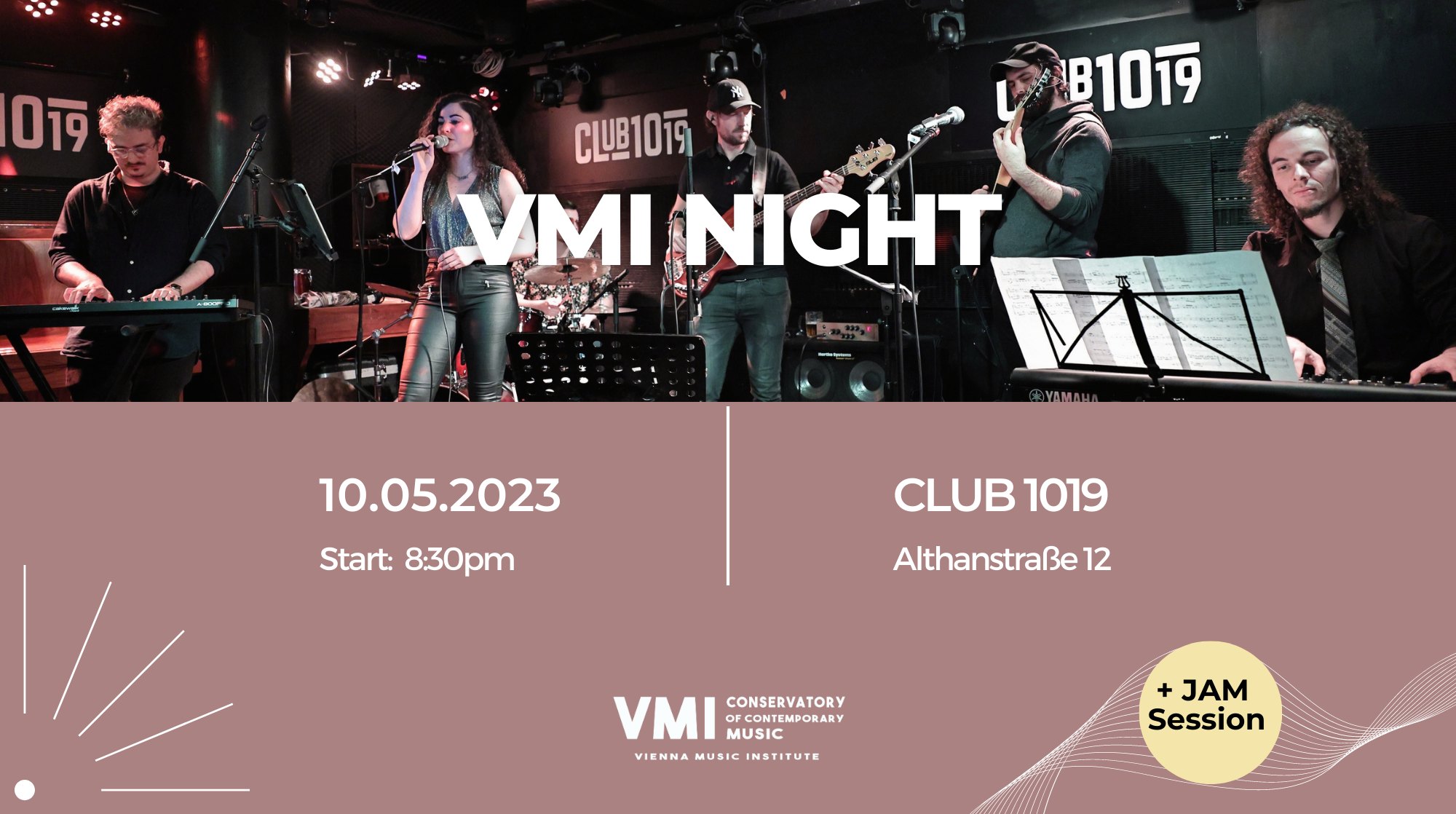 VMI Night am 10. May 2023 @ 1019 Jazzclub.