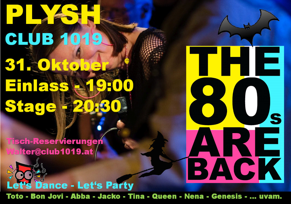 Plysh am 31. October 2023 @ Club 1019.