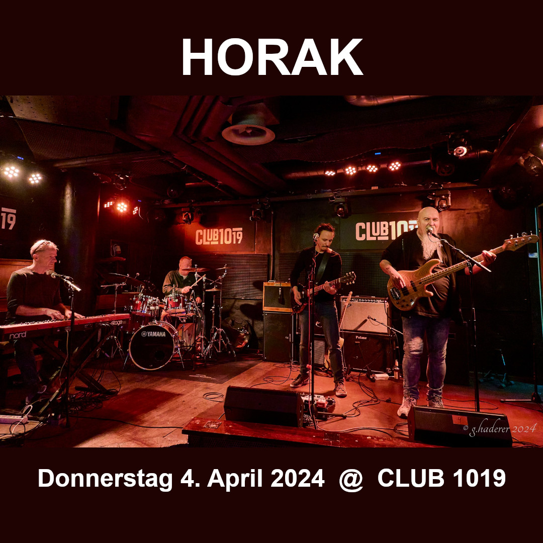 Horak am 4. April 2024 @ Club 1019.